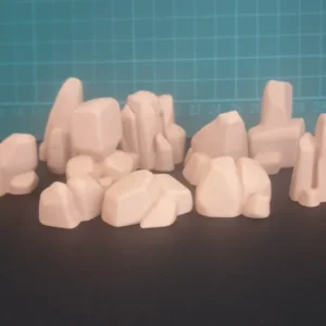 Stylized Scatter Rocks and Stones