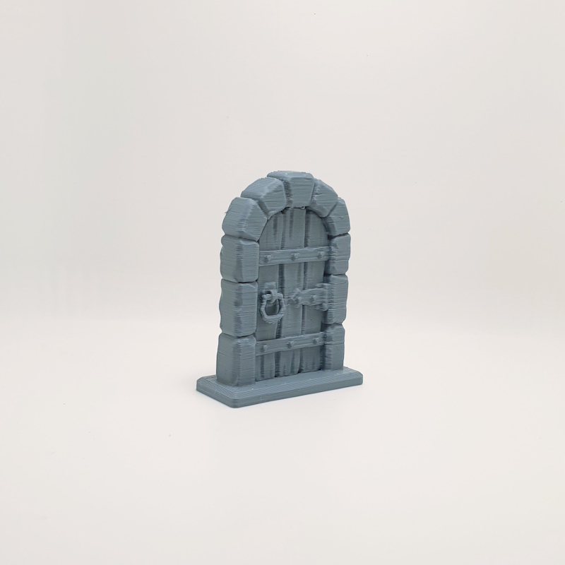 Arched Stone Dungeon Door - Image 3
