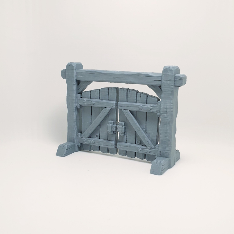 Classic Wooden Palisade Gate - Image 4