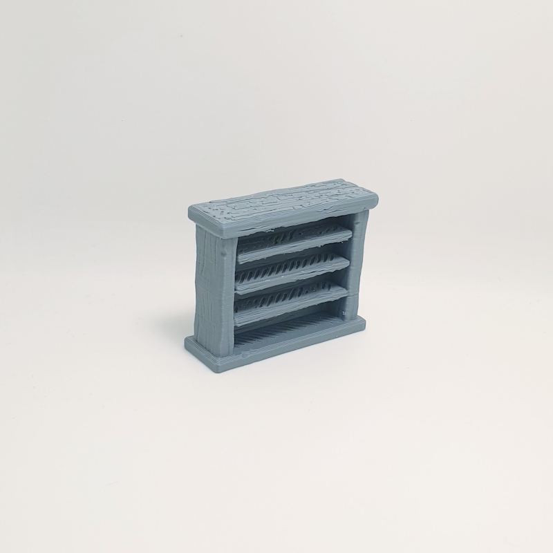 Duskveil Tavern Shelf