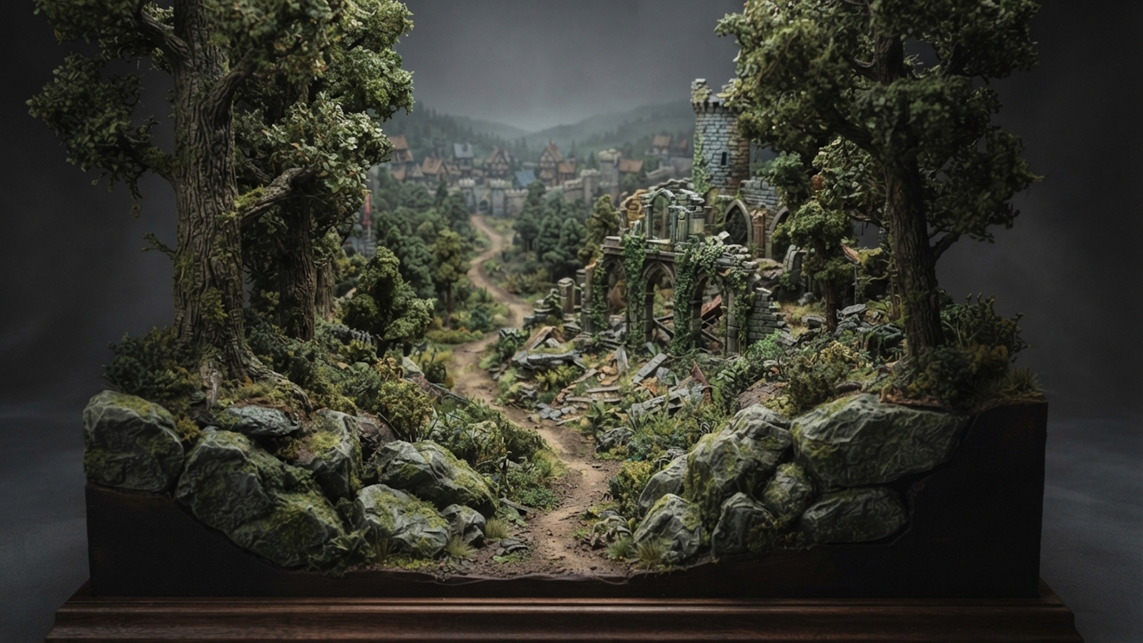How to Add Depth to a Miniature Diorama