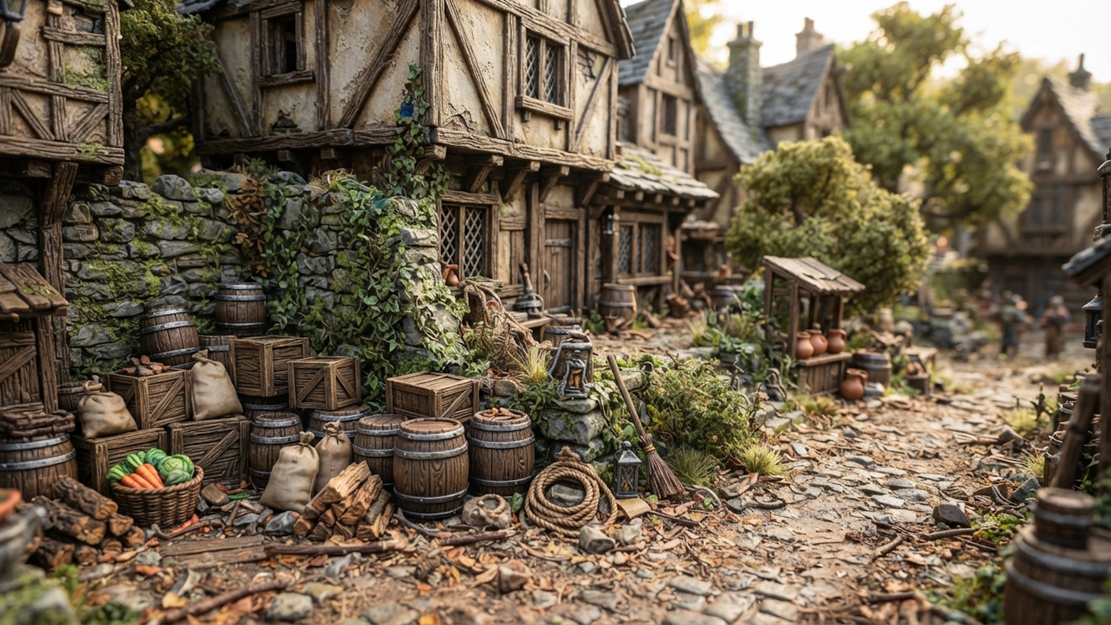 How to Add Details That Bring a Miniature Scene to Life
