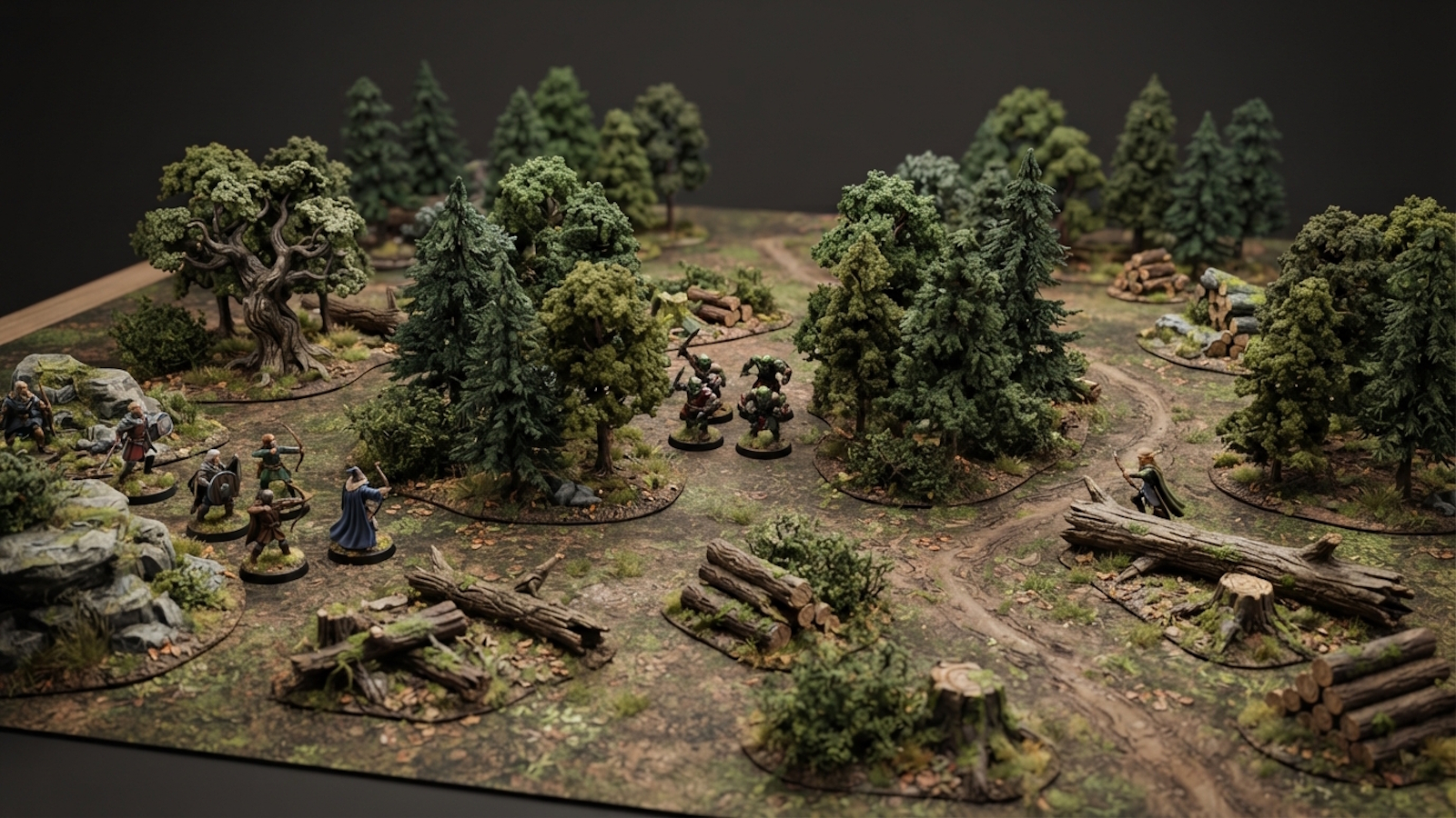 How to Build a Woodland Battle Table