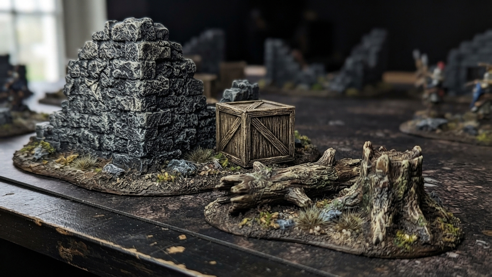 How to Dry Brush 3D Printed Terrain