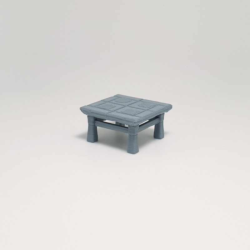 Stone-Inlaid Bastion Table