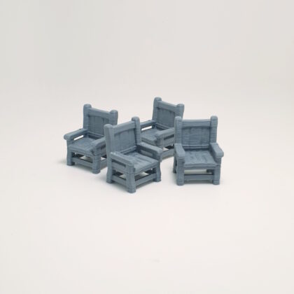 Tavernhall Sturdy Wooden Armchairs