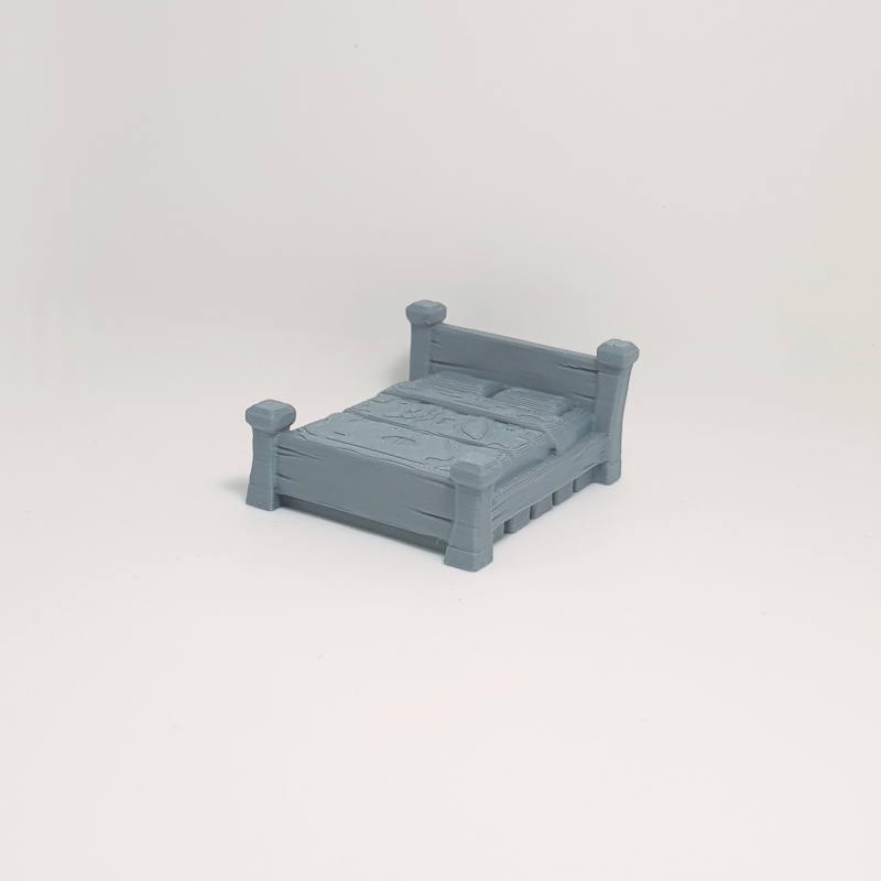Timber Loopwork Bed - Image 4