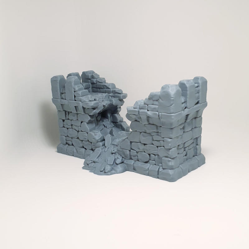 Broken Castle Wall Section - Image 8