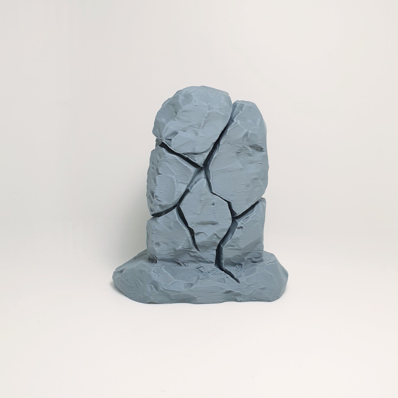 Cracked Stone Monolith - Image 3