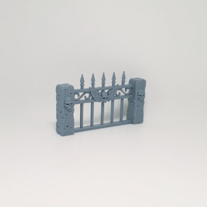 Iron Cemetery Fence Section