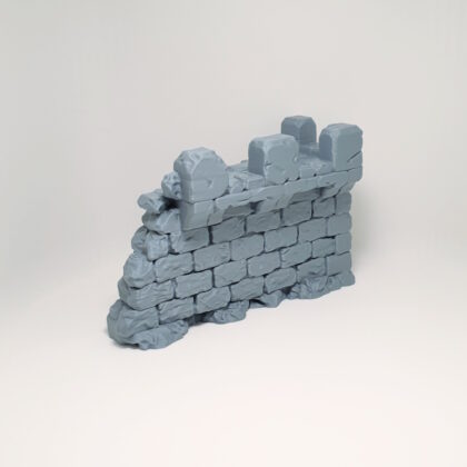 Ruined Battlement Section
